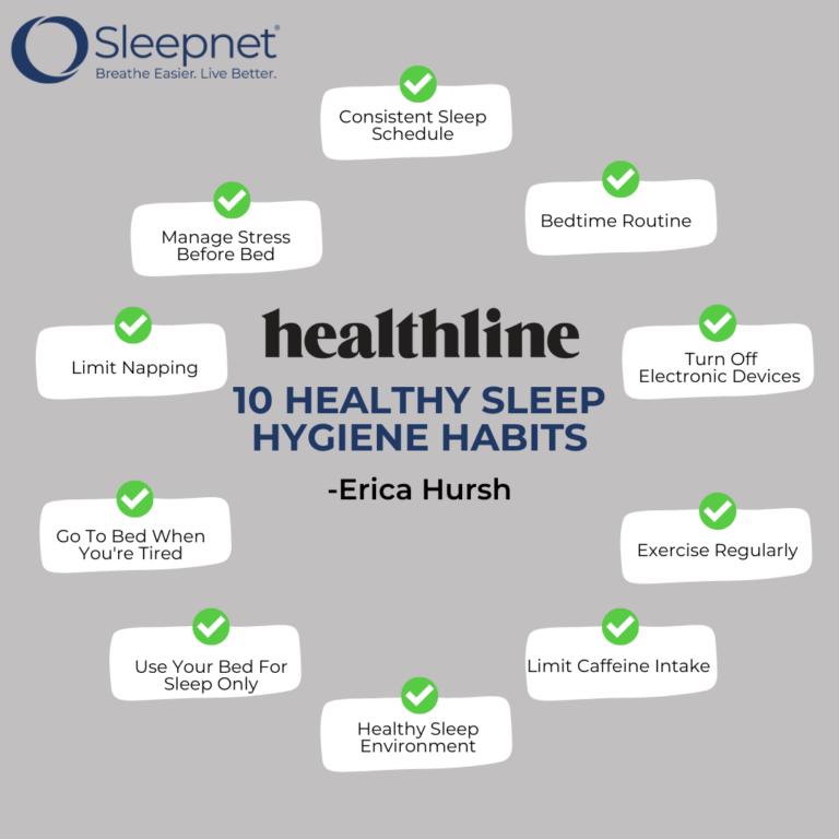 10 Healthy Sleep Hygiene Habits - Sleepnet Corporation