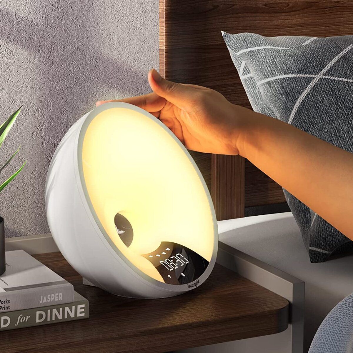 Sunrise Simulation Alarm Clock with Natural Wake-up Light