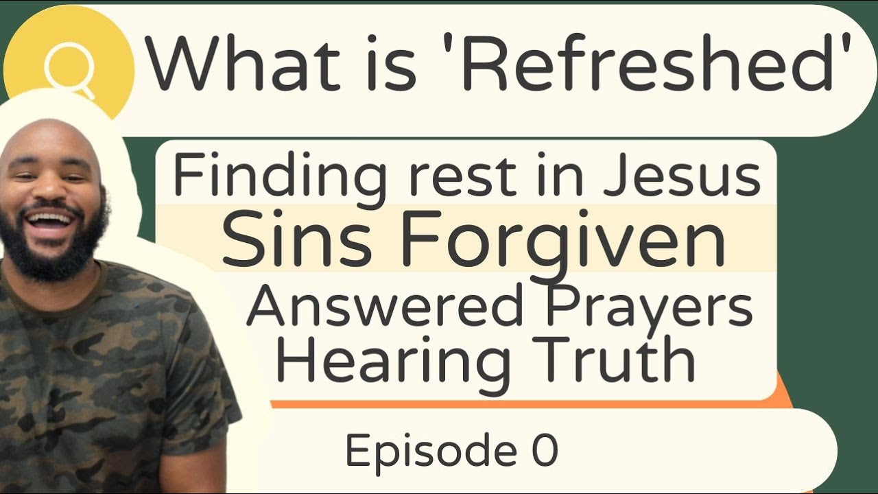 #232 - Refreshed and Be Refreshed 💧 - YouTube