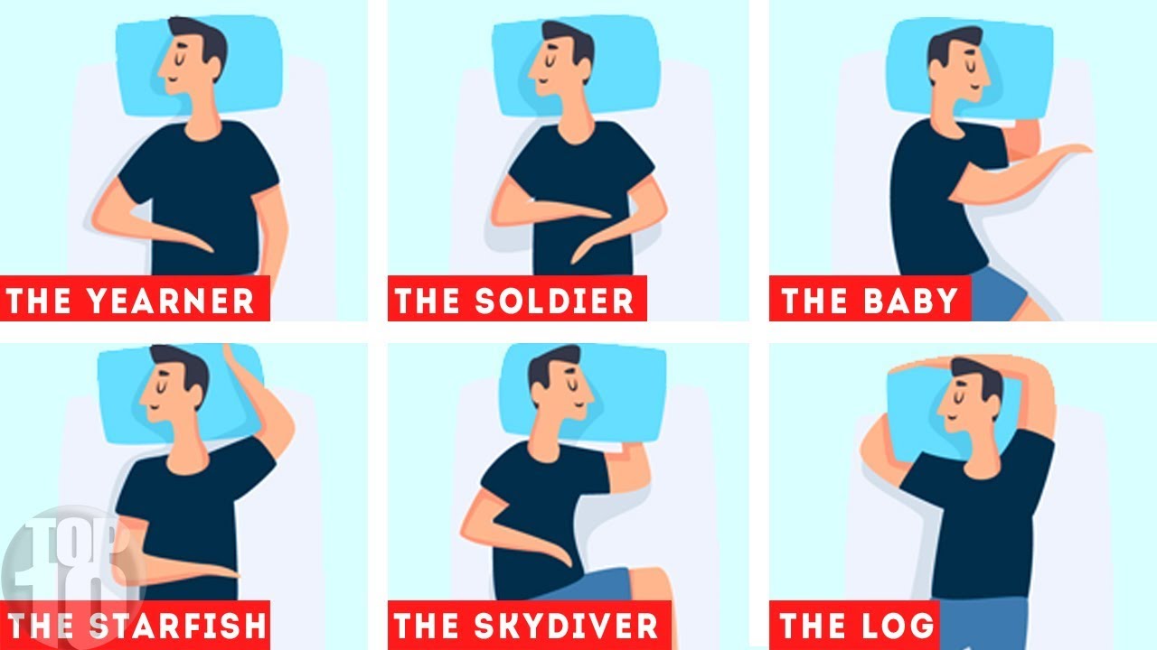 What your sleep position says about your personality
